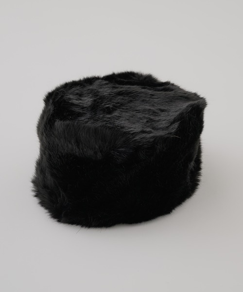 KATHARINE ROSS（キャサリンロス）の「【KATHARINE ROSS】エコファーロシアンハット（ハット・レディース・グレー/ブラック/ブラウン・MEDIUM）」の10枚目の写真