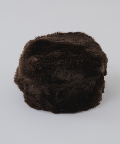 KATHARINE ROSS（キャサリンロス）の「【KATHARINE ROSS】エコファーロシアンハット（ハット・レディース・グレー/ブラック/ブラウン・MEDIUM）」の16枚目の写真