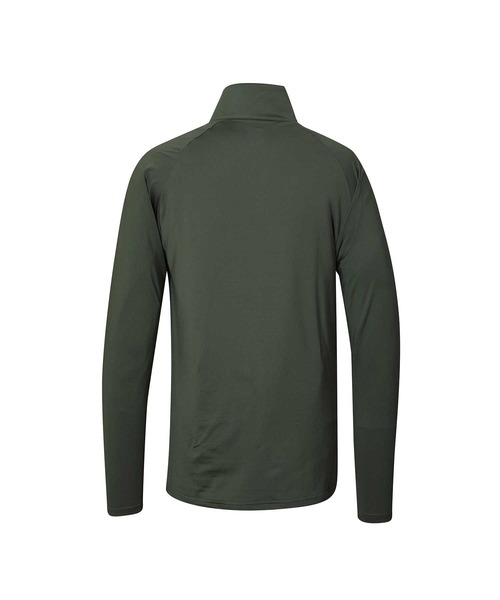 phenix(フェニックス)の「phenix(フェニックス)Thunderbolt 1/2 Zip Tee/Middle メンズ/スキーウェア/アンダーウェア/インナー/ハーフジップ(Tシャツ/カットソー・メンズ・チャコールグレー/ホワイト系1/オレンジ系1/カーキ系1/ブラック系1/ブルー系1・M/XL/L)」の9枚目の写真