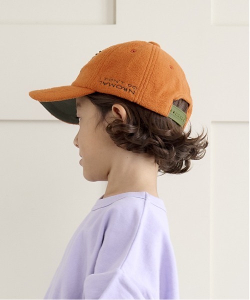 BIG FIELD（ビッグフィールド）の「フリースキャップ/kids（キャップ・キッズ・オレンジ/ネイビー/グレー・M/S）」の4枚目の写真