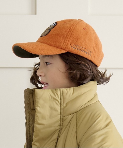 BIG FIELD（ビッグフィールド）の「フリースキャップ/kids（キャップ・キッズ・オレンジ/ネイビー/グレー・M/S）」の6枚目の写真