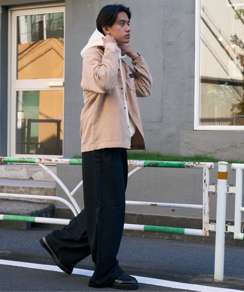 Good Riddance（グッドリダンス）の「<Good Riddance/グッドリダンス コラボ>コーデュロイ ベーシック オーバーサイズ シャツ（シャツ/ブラウス・メンズ・グレー/ベージュ/ブラック・M/L）」の19枚目の写真