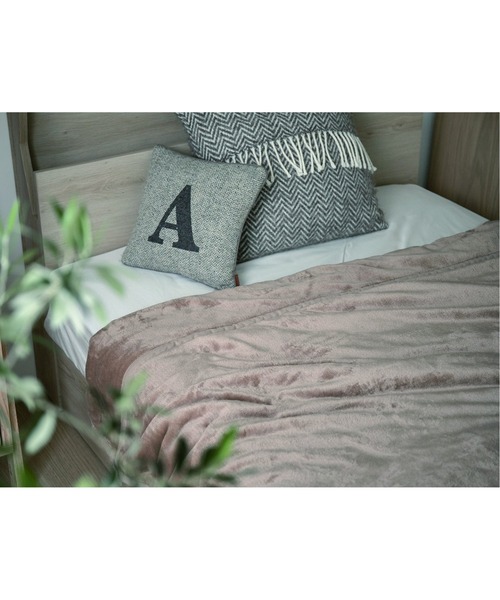 journal standard Furniture （ジャーナルスタンダードファニチャー）の「【AND DECO/アンドデコ】BLANKET ブランケット M.FIBER S（ブランケット・レディース・ホワイト/チャコールグレー/ベージュ/ピンク・FREE）」の13枚目の写真