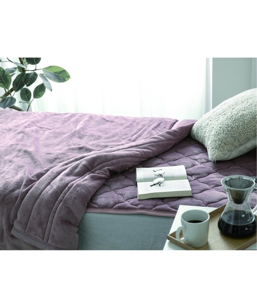 journal standard Furniture （ジャーナルスタンダードファニチャー）の「【AND DECO/アンドデコ】BLANKET ブランケット M.FIBER S（ブランケット・レディース・ホワイト/チャコールグレー/ベージュ/ピンク・FREE）」の9枚目の写真