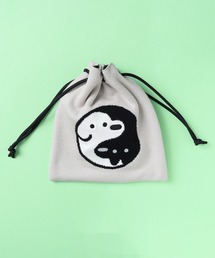 Flowering（フラワーリング）の「matsui/ニット巾着ポーチ（ポーチ）」