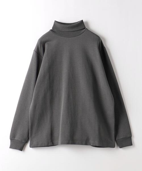 green label relaxing（グリーンレーベルリラクシング）の「クリア タートルネック カットソー（Tシャツ/カットソー・メンズ・ホワイト/ダークグレー/ケリー・S/XL/L/M）」の10枚目の写真