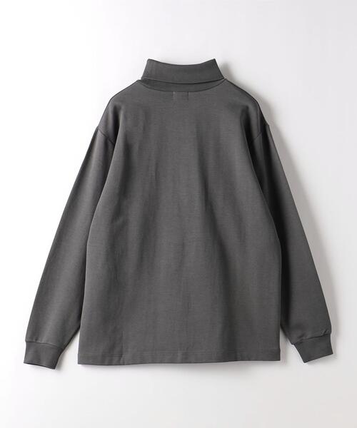 green label relaxing（グリーンレーベルリラクシング）の「クリア タートルネック カットソー（Tシャツ/カットソー・メンズ・ホワイト/ダークグレー/ケリー・S/XL/L/M）」の11枚目の写真