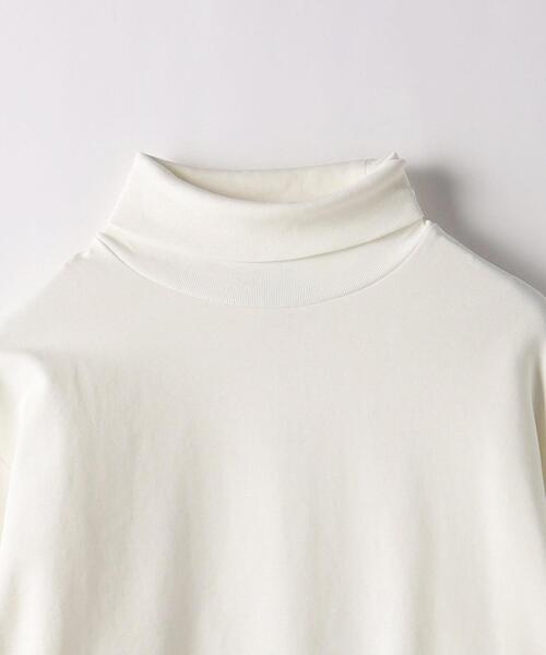 green label relaxing（グリーンレーベルリラクシング）の「クリア タートルネック カットソー（Tシャツ/カットソー・メンズ・ホワイト/ダークグレー/ケリー・S/XL/L/M）」の18枚目の写真