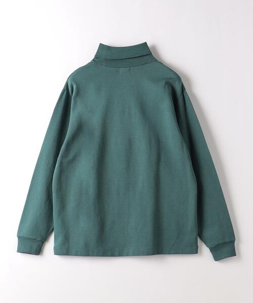 green label relaxing（グリーンレーベルリラクシング）の「クリア タートルネック カットソー（Tシャツ/カットソー・メンズ・ホワイト/ダークグレー/ケリー・S/XL/L/M）」の21枚目の写真