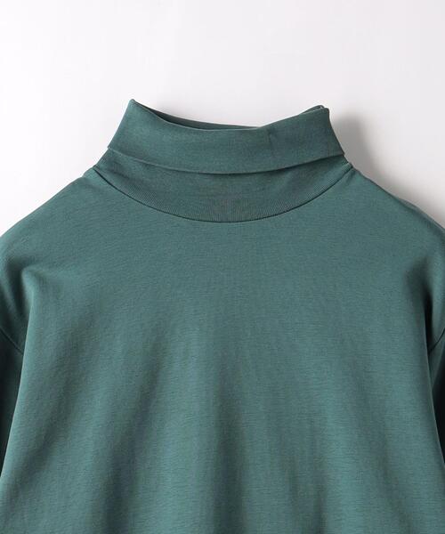 green label relaxing（グリーンレーベルリラクシング）の「クリア タートルネック カットソー（Tシャツ/カットソー・メンズ・ホワイト/ダークグレー/ケリー・S/XL/L/M）」の22枚目の写真