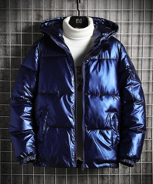 【Belfe】ダウンジャケット 光沢 中綿 ジャケット（ダウンジャケット/コート）｜BLANC FICELLE