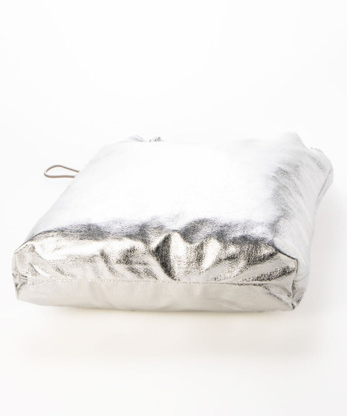 cache cache（カシュ カシュ）の「カシュカシュ cachecache / メタリックシャーリングポケッタブルトート（ショルダーバッグ・レディース・ゴールド/ブラック/シルバー・FREE）」の11枚目の写真