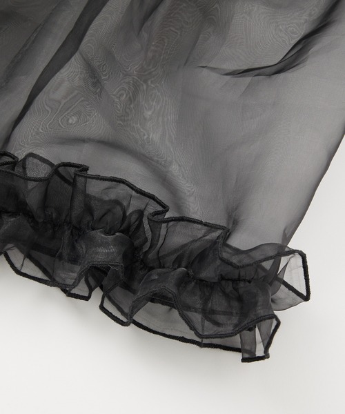 MILKFED.（ミルクフェド）の「FAIRY WRAP SKIRT（スカート・レディース・ブラック/ベージュ/ホワイト・ONE SIZE）」の12枚目の写真