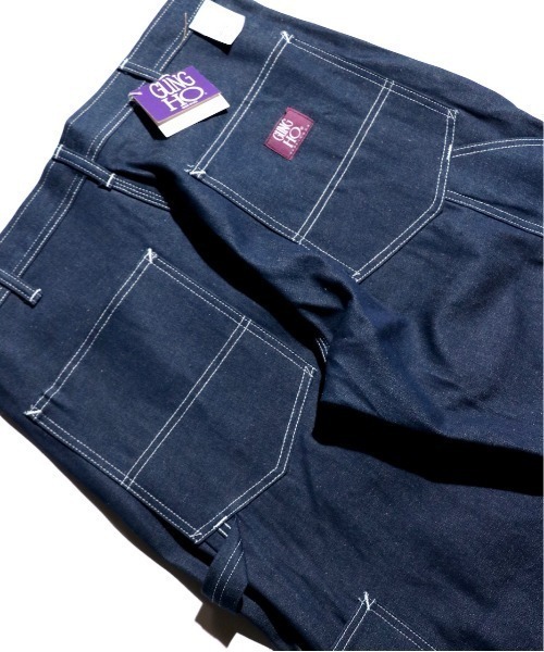 GUNG HO（ガンホー）の「【GUNG HO USA ガンホー】 DOUBLE KNEE PAINTER MADE IN USA　ダブルニーペインターパンツ（その他パンツ・メンズ・インディゴブルー・32inch/34inch/30 inch/36inch）」の13枚目の写真