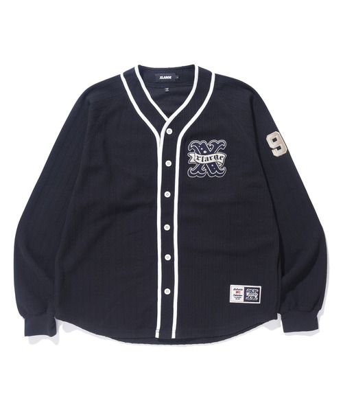 XLARGE（エクストララージ）の「BASEBALL SWEATSHIRT（スウェット・メンズ・グレー/ホワイト/ブラック・M/XL/L/S）」の2枚目の写真