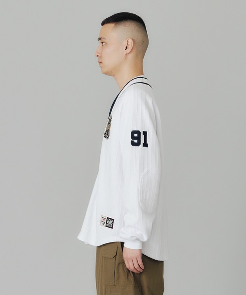 XLARGE（エクストララージ）の「BASEBALL SWEATSHIRT（スウェット・メンズ・グレー/ホワイト/ブラック・M/XL/L/S）」の11枚目の写真