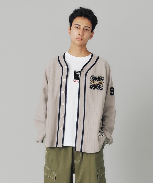 XLARGE（エクストララージ）の「BASEBALL SWEATSHIRT（スウェット・メンズ・グレー/ホワイト/ブラック・M/XL/L/S）」の16枚目の写真