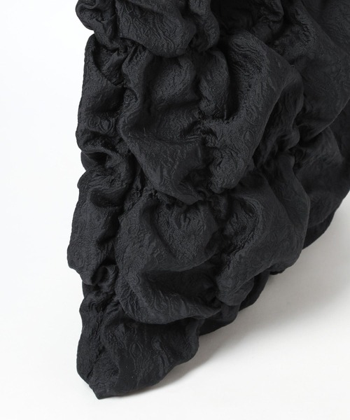 Heather(ヘザー)の「【キャセリーニ】ギャザースクエアトート 994841(トートバッグ・レディース・オフホワイト/ブラック・ONE SIZE)」の10枚目の写真