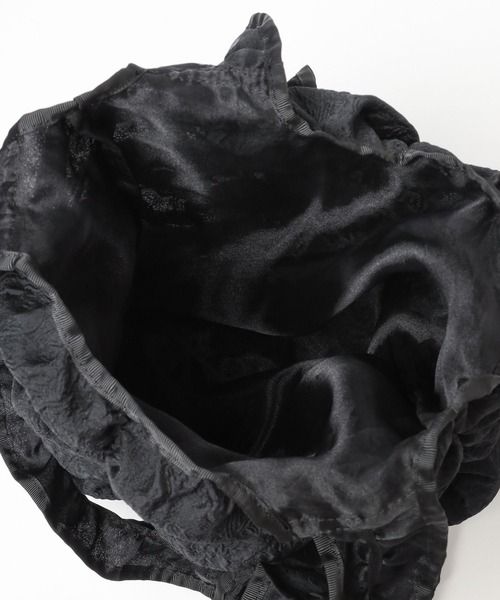 Heather(ヘザー)の「【キャセリーニ】ギャザースクエアトート 994841(トートバッグ・レディース・オフホワイト/ブラック・ONE SIZE)」の13枚目の写真