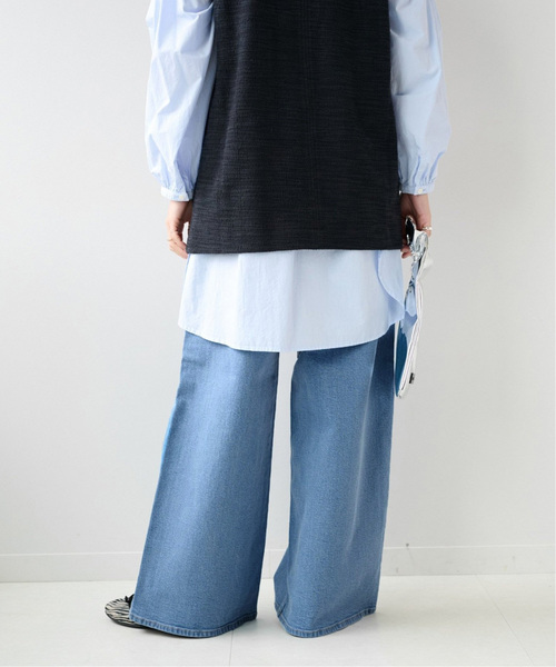 JOURNAL STANDARD relume（ジャーナルスタンダード　レリューム）の「《追加》ワイドデニム（デニムパンツ・レディース・ネイビー/ブルー系その他・38/36）」の8枚目の写真