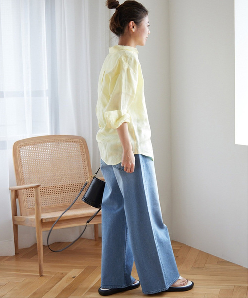 JOURNAL STANDARD relume（ジャーナルスタンダード　レリューム）の「《追加》ワイドデニム（デニムパンツ・レディース・ネイビー/ブルー系その他・38/36）」の11枚目の写真