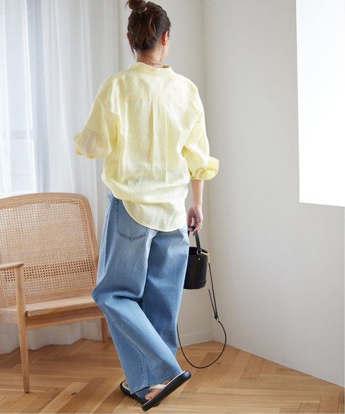 JOURNAL STANDARD relume（ジャーナルスタンダード　レリューム）の「《追加》ワイドデニム（デニムパンツ・レディース・ネイビー/ブルー系その他・38/36）」の12枚目の写真