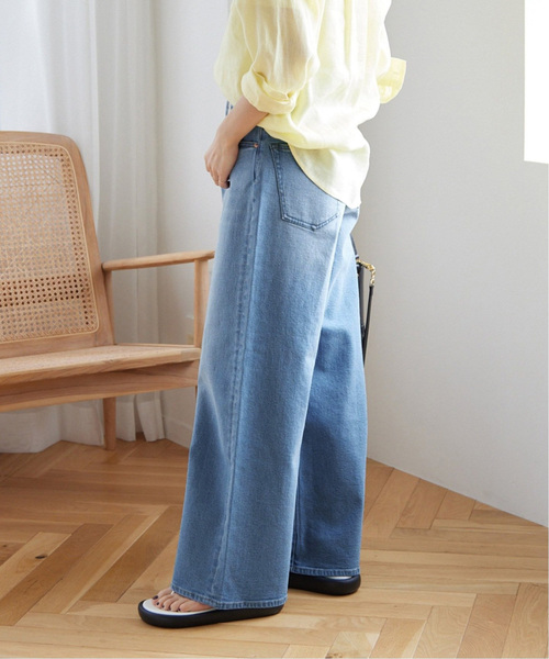 JOURNAL STANDARD relume（ジャーナルスタンダード　レリューム）の「《追加》ワイドデニム（デニムパンツ・レディース・ネイビー/ブルー系その他・38/36）」の15枚目の写真