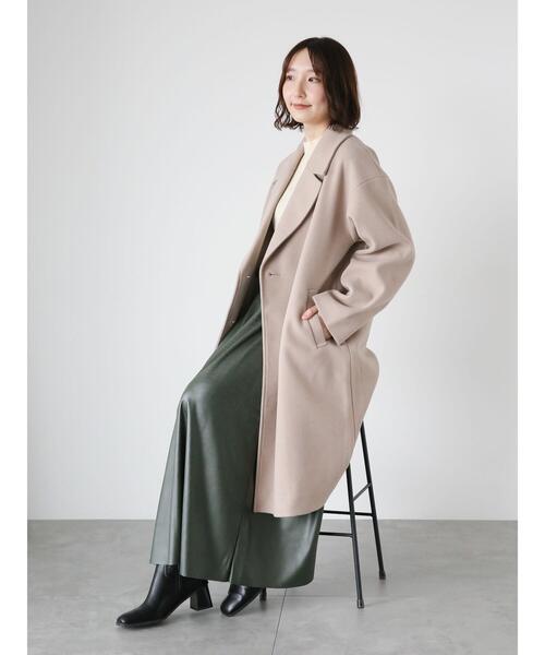 Te chichi TERRASSE（テチチテラス）の「チェスターコート（チェスターコート・レディース・グレー/チャコールグレー/ブラック/モカ・F）」の8枚目の写真