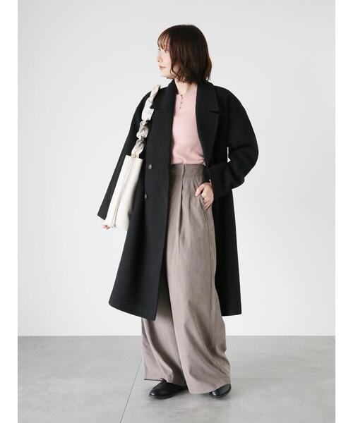 Te chichi TERRASSE（テチチテラス）の「チェスターコート（チェスターコート・レディース・グレー/チャコールグレー/ブラック/モカ・F）」の10枚目の写真