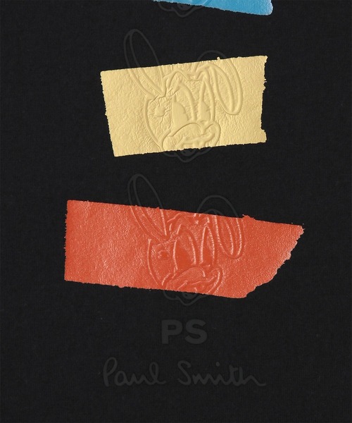 PS Paul Smith（ピーエスポールスミス）の「"Hidden Rabbit" 長袖Tシャツ / 142550 828R（Tシャツ/カットソー・メンズ・ブラック/オフホワイト・X-LARGE/LARGE/XX-LARGE/MEDIUM/SMALL）」の10枚目の写真