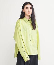 ＜AEWEN MATOPH＞ポリエステル フレア シャツ