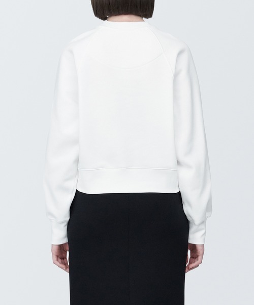 無印良品(ムジルシリョウヒン)の「婦人 スウェットシャツ(クルーネック長袖)(スウェット・レディース・ライトピンク/ライトイエロー/サックスブルー系/ブラック/ホワイト/ライトグレー・XL/M/XS/S/L)」の9枚目の写真