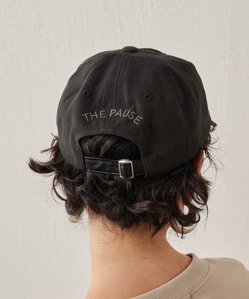 THE PAUSE(ザ ポーズ)の「【THE PAUSE】バックロゴキャップ(キャップ・レディース・ブラック/ベージュ・FREE)」の5枚目の写真