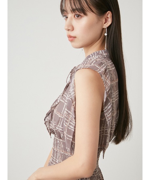 SNIDEL Sustainableフリルワンピース ライトブルー サイズ0 新品 SNIDEL スナイデル Sustainableフリルワンピース LBLU