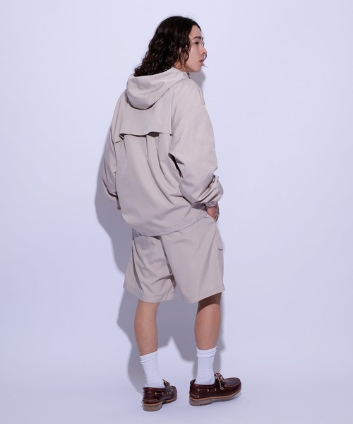 re_k by JUNRED(レクバイジュンレッド)の「re_k by JUNRED / ガゼットポケットウーブンショーツ(その他パンツ・メンズ・ベージュ系その他/ブラック/チャコールグレー・L/S/M)」の16枚目の写真
