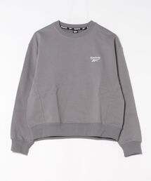 【Reebok/リーボック】クルーネックスウェットトップス/ワンポイントロゴトレーナー