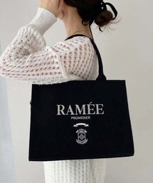 one after another NICE CLAUP | ロゴ刺繍キャンバストートバッグ（大）A4サイズ収納可(トートバッグ)