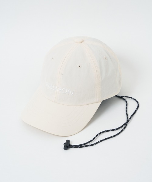 WEGO（ウィゴー）の「WEGO/コード付刺繍キャップ（キャップ・レディース・オフホワイト/ブラック・FREE）」の7枚目の写真