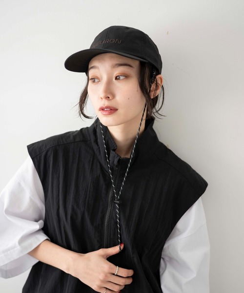 WEGO（ウィゴー）の「WEGO/コード付刺繍キャップ（キャップ・レディース・オフホワイト/ブラック・FREE）」の19枚目の写真