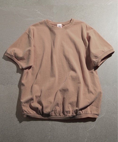 STAR&STRIPE（スターアンドストライプ）の「【STAR&STRIPE】ベーシックリブTシャツ BASIC RIB TEE コットン100％（Tシャツ/カットソー・レディース・ブラック/ホワイト/イエロー/オレンジ/ブルー/グリーン/ベージュ/チャコールグレー/アッシュグレー/ネイビー/ブラウン/ピンク・M/XL/L）」の5枚目の写真