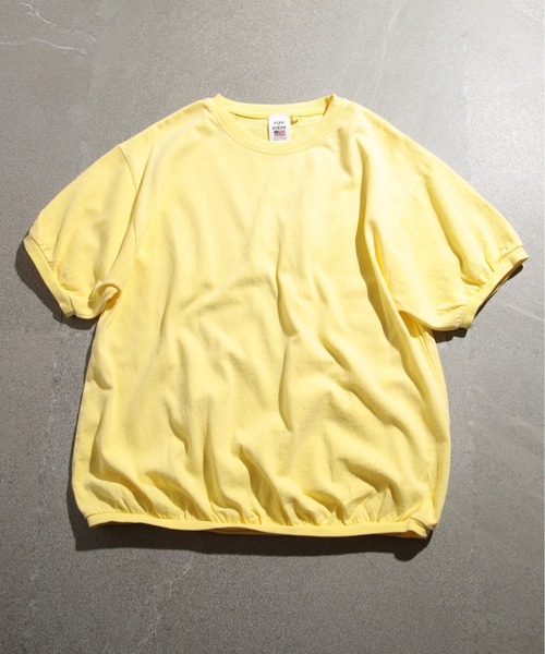 STAR&STRIPE（スターアンドストライプ）の「【STAR&STRIPE】ベーシックリブTシャツ BASIC RIB TEE コットン100％（Tシャツ/カットソー・レディース・ブラック/ホワイト/イエロー/オレンジ/ブルー/グリーン/ベージュ/チャコールグレー/アッシュグレー/ネイビー/ブラウン/ピンク・M/XL/L）」の10枚目の写真