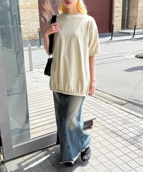セール】【STAR&STRIPE】BASIC RIB TEE（Tシャツ/カットソー