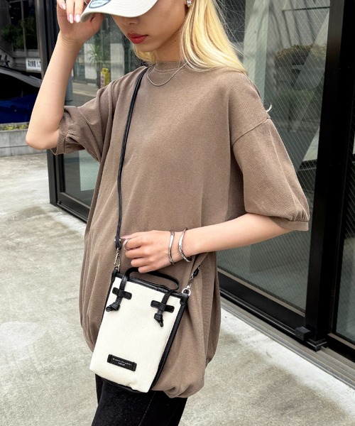 STAR&STRIPE（スターアンドストライプ）の「【STAR&STRIPE】ベーシックリブTシャツ BASIC RIB TEE コットン100％（Tシャツ/カットソー・レディース・ブラック/ホワイト/イエロー/オレンジ/ブルー/グリーン/ベージュ/チャコールグレー/アッシュグレー/ネイビー/ブラウン/ピンク・M/XL/L）」の19枚目の写真