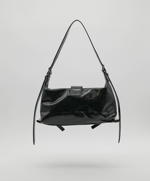Le reve' Boucle patent small bag / パテントレザーライク