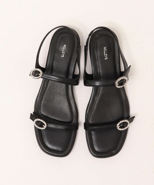 NOLLEY’S（ノーリーズ）の「キラバックルストライプサンダル（サンダル・レディース・ブラック・24.5/24/23.5/23/22.5）」の22枚目の写真