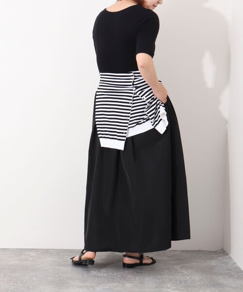 NOLLEY’S（ノーリーズ）の「キラバックルストライプサンダル（サンダル・レディース・ブラック・24.5/24/23.5/23/22.5）」の15枚目の写真