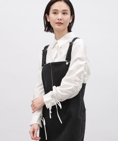 LAKOLE(ラコレ)の「袖シャーリングシャツ / 106407(シャツ/ブラウス・レディース・ピンク/ライム/ブルー/オフホワイト・SMALL/MEDIUM)」の13枚目の写真