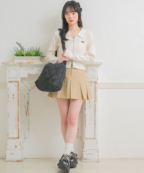 ems excite（エムズエキサイト）の「【WEB限定】キルトドロストBAG（ショルダーバッグ・レディース・ピンク/ナチュラル/ベージュ/ブラック/ブルー・ONE SIZE）」の20枚目の写真