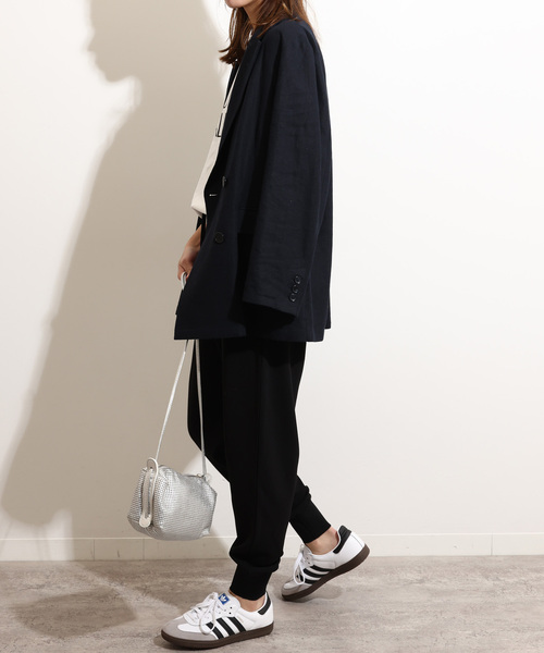 WEB限定追加》ジャージージョーゼットジョガーパンツ（その他パンツ