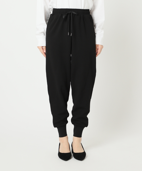 JOURNAL STANDARD relume（ジャーナルスタンダード　レリューム）の「《WEB限定追加》ジャージージョーゼットジョガーパンツ（その他パンツ・レディース・グレー/ブラック・FREE）」の17枚目の写真